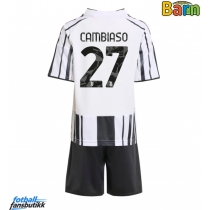 Juventus Andrea Cambiaso #27 Hjemmedraktsett Barn 2025-26 Kortermet (+ Korte bukser)